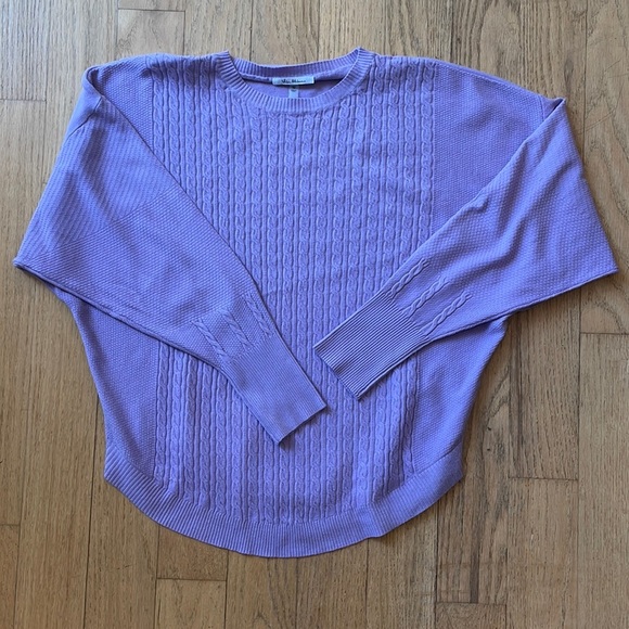 Vila Milano lavender sweater - Picture 1 of 7